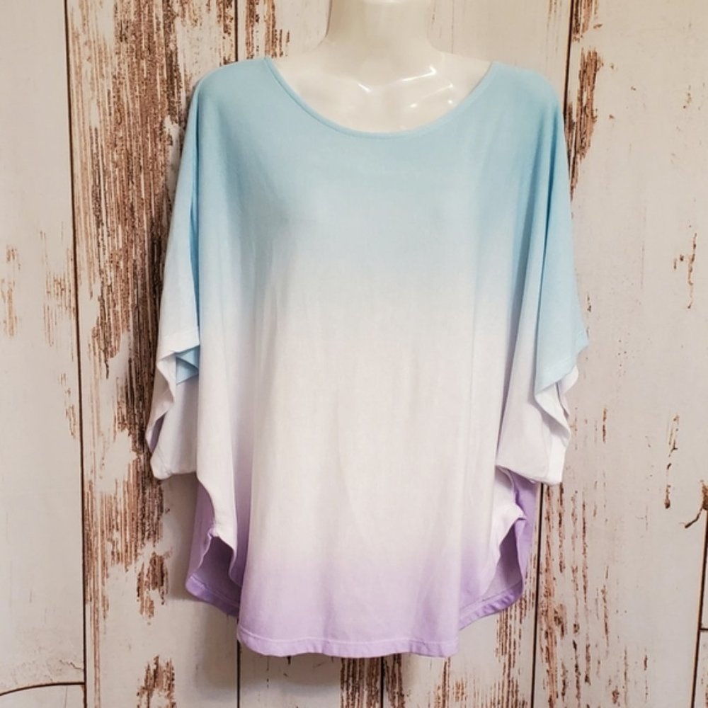 Ces Femme Ombre Women's Top Size M NEW